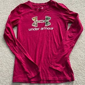 BOGO FREE Hot pink under armour long sleeve